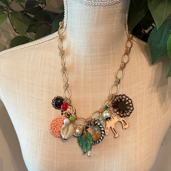 Plunder Jewelry - Plunder Necklace with Colorful Charms